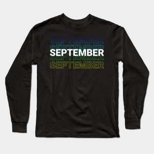 born in September Long Sleeve T-Shirt